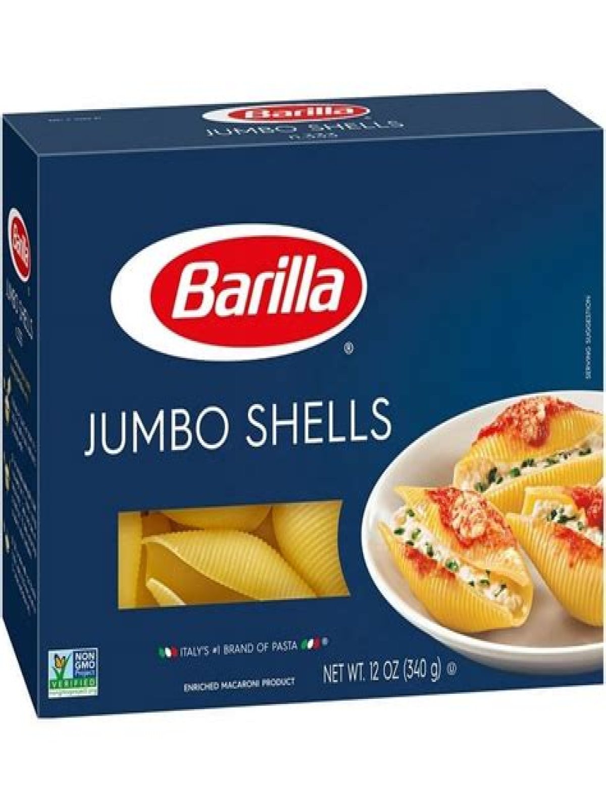 Are barilla jumbo shells vegan?