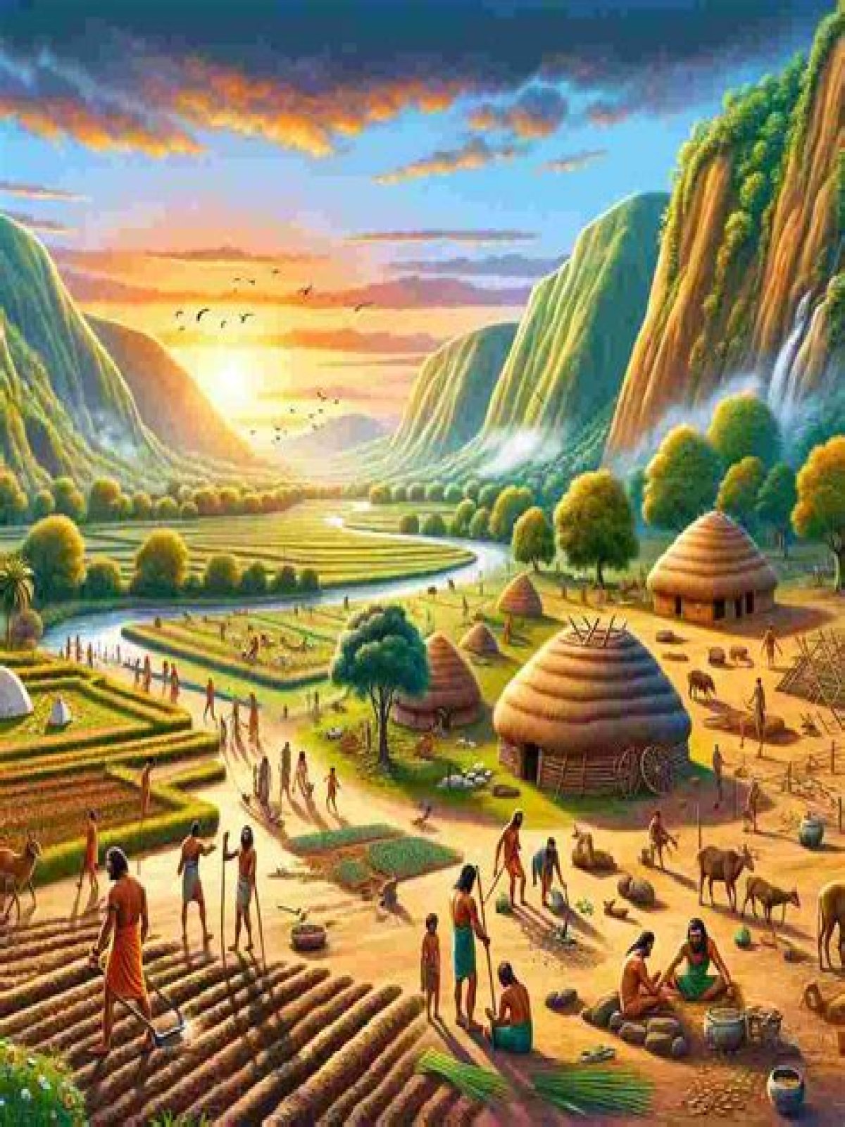 how did agriculture change archaic cultures?