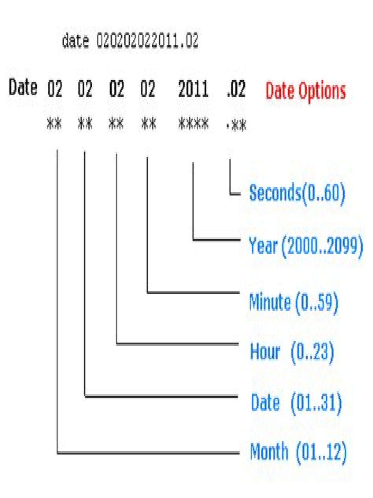 How do I add a date to a Unix file?