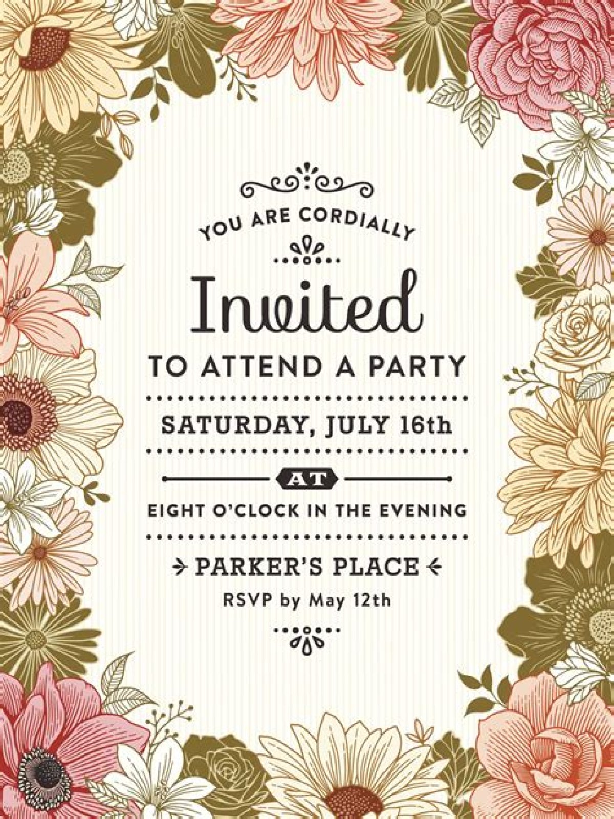 How do you make an e invite?