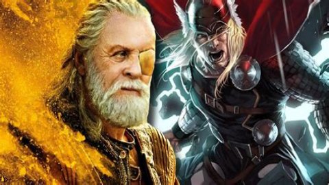 How is Thor related to Odin?