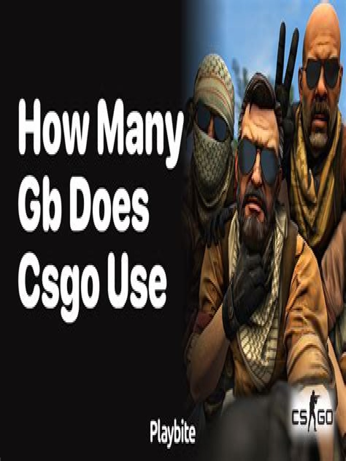 How many gigs is csgo