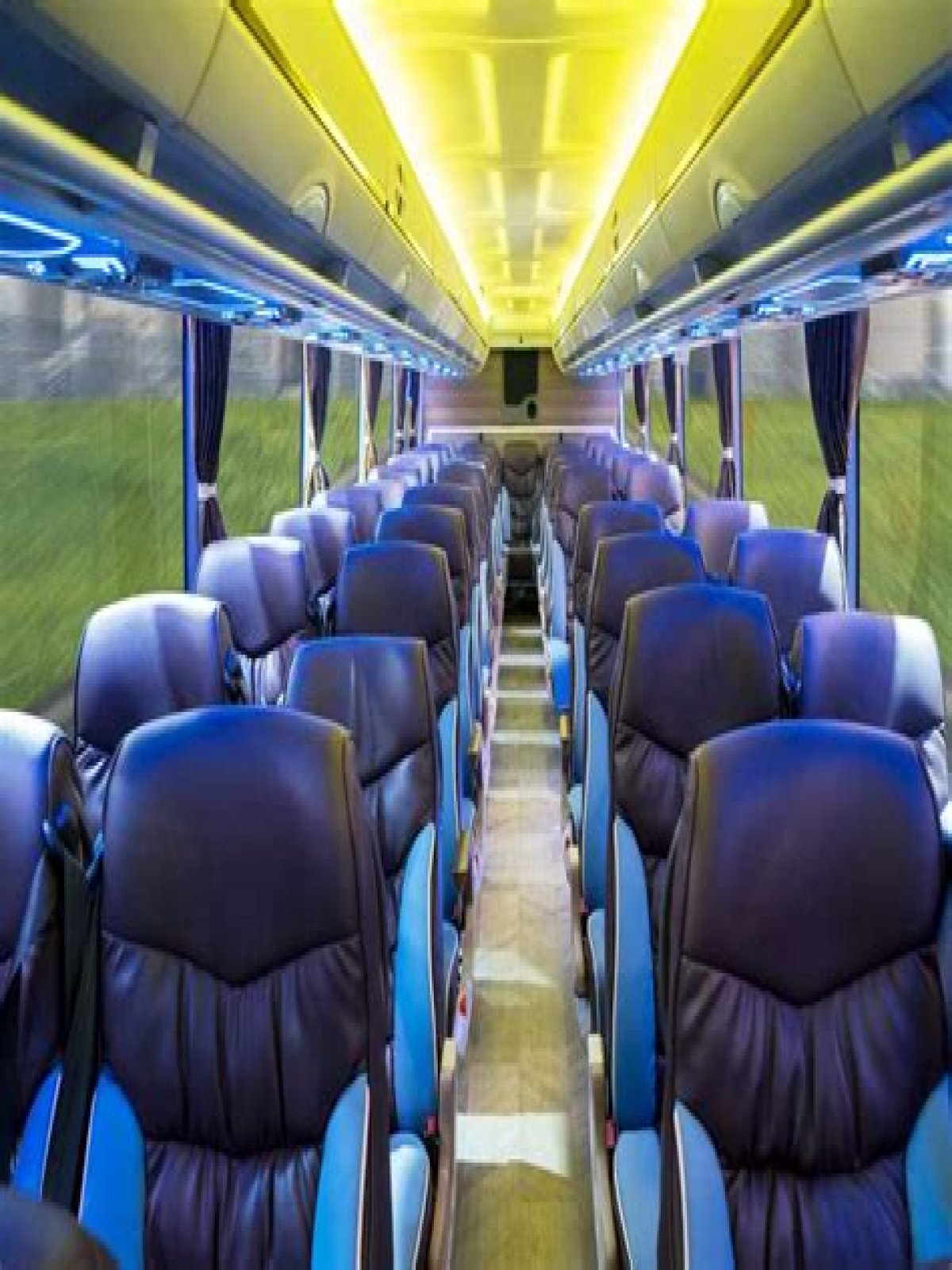 How many seats are there in Tata bus?
