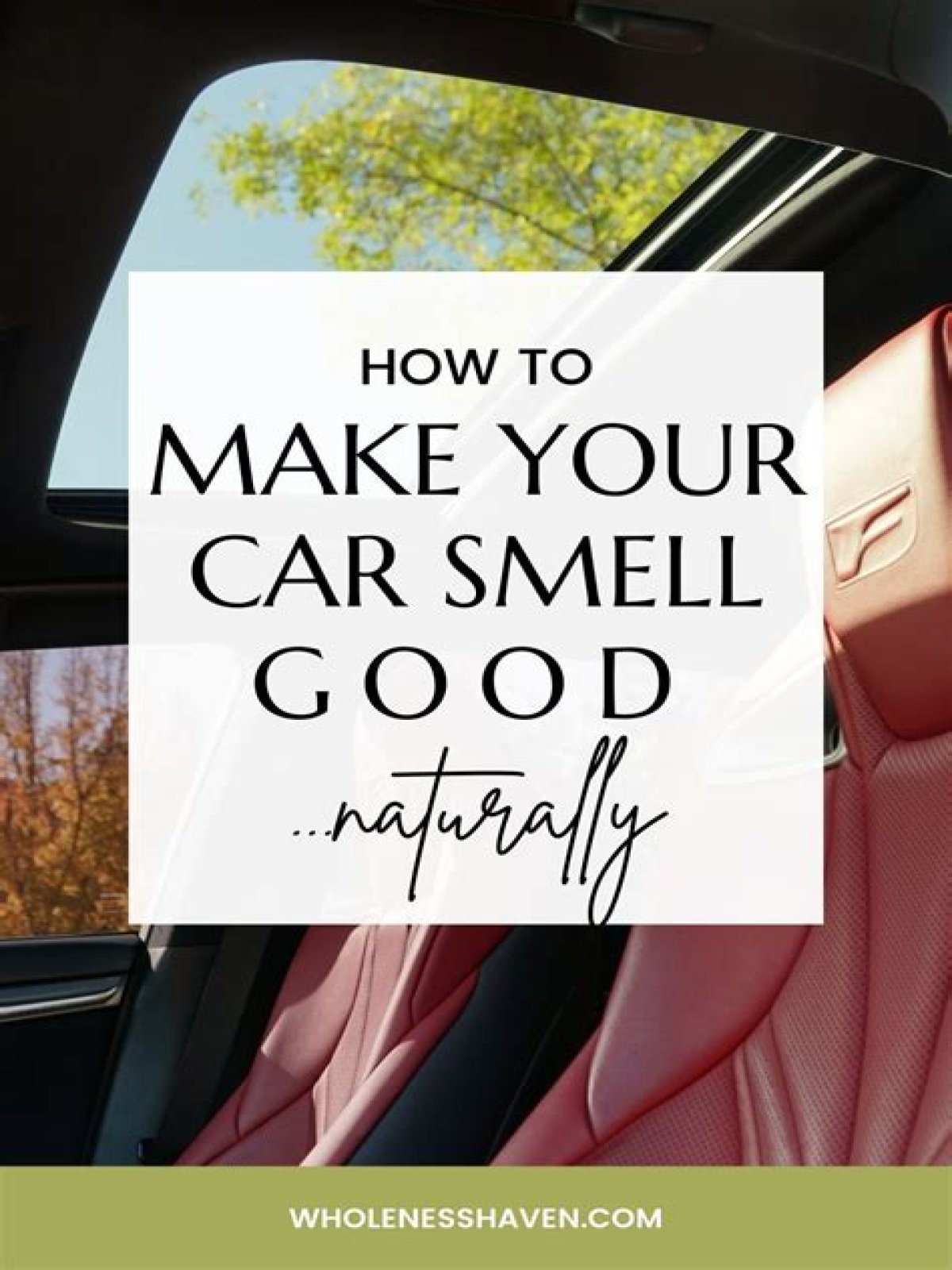How to make your insides smell good?