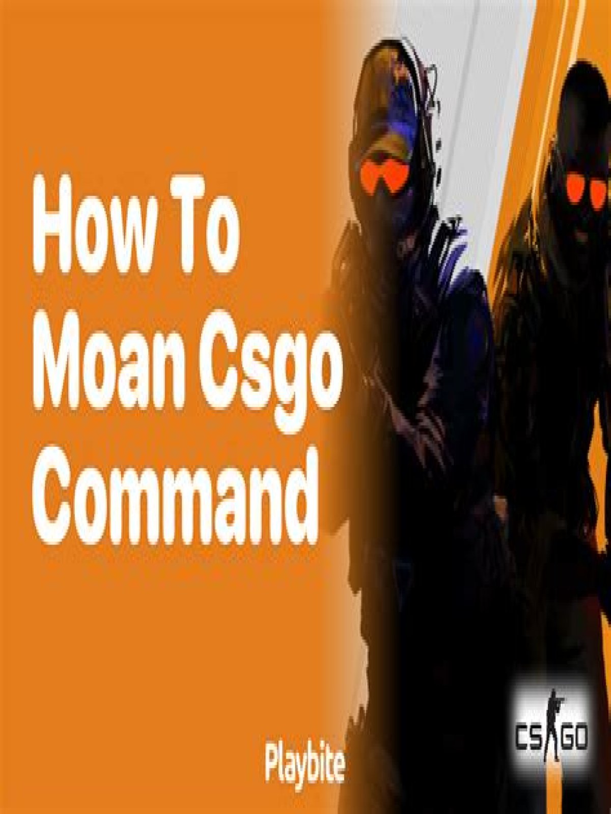 How to moan in csgo command