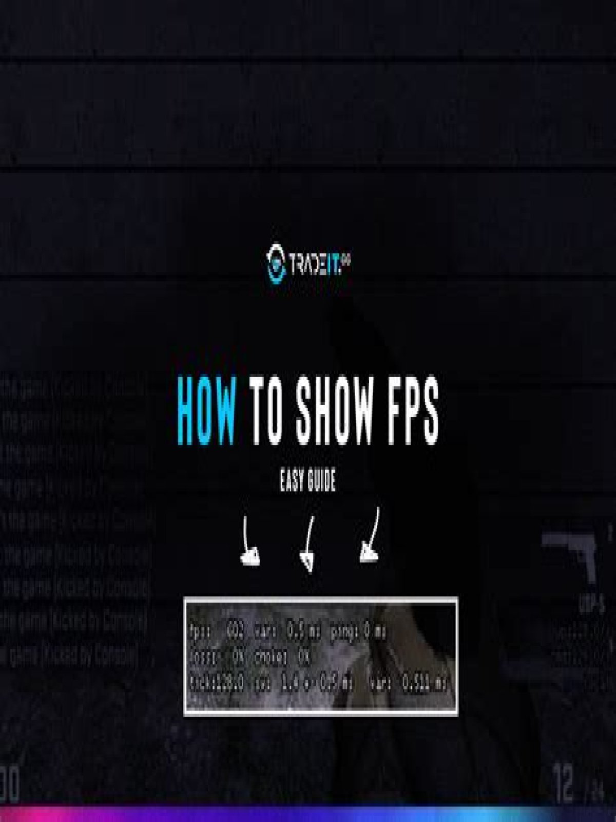 How to show fps csgo