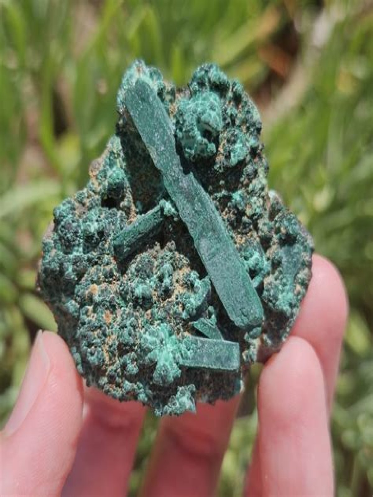 Is malachite a Pseudomorph?