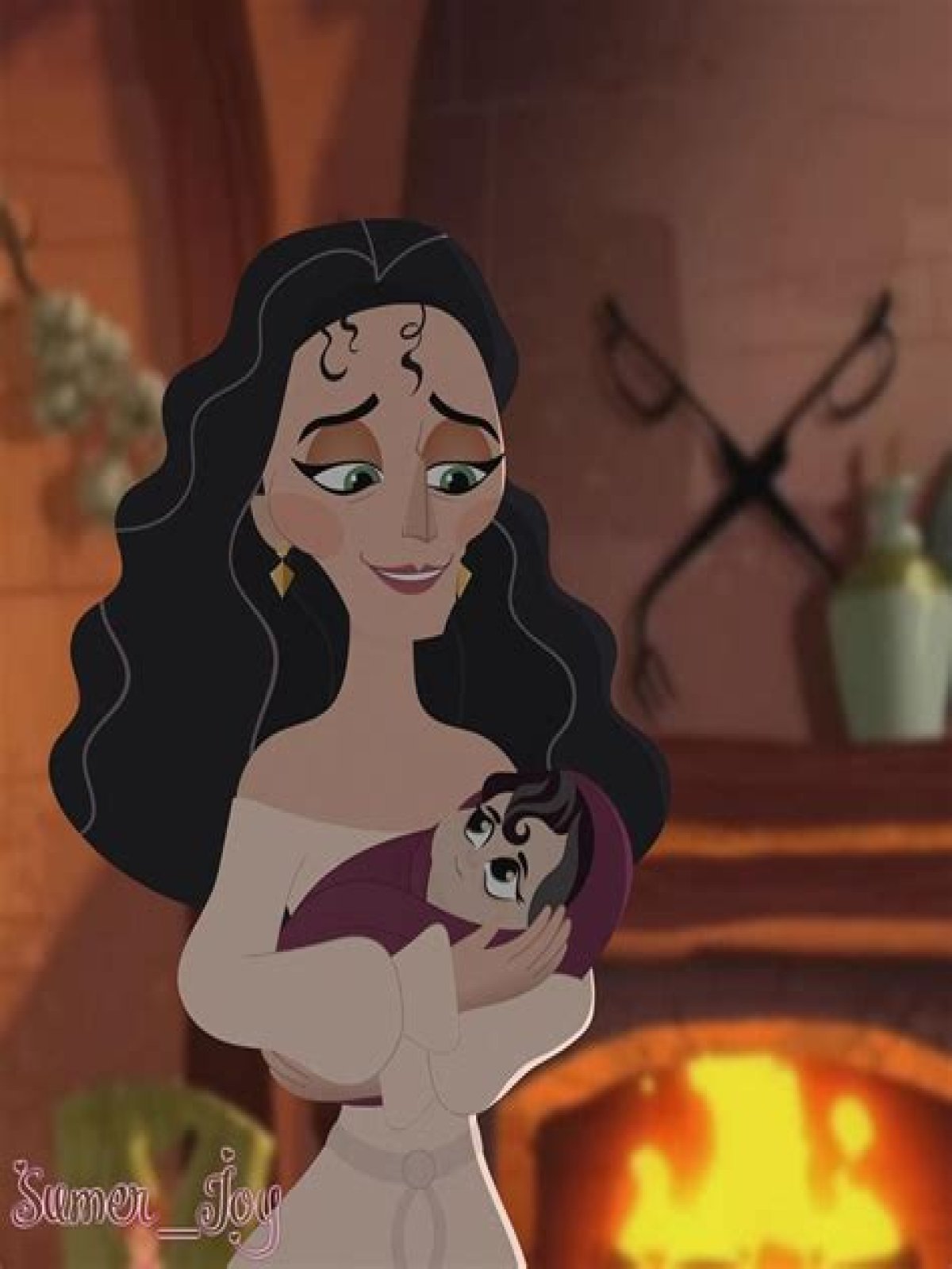 Is Mother Gothel Cassandra's mom?