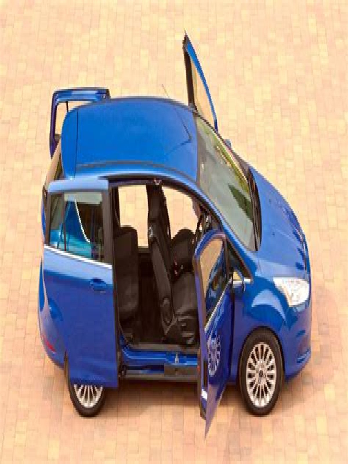 Vehicles with sliding side doors