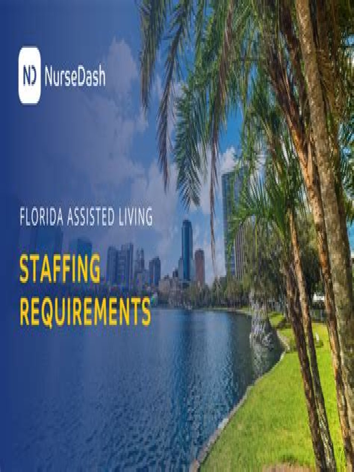 What are the requirements for an assisted living facility in Florida?