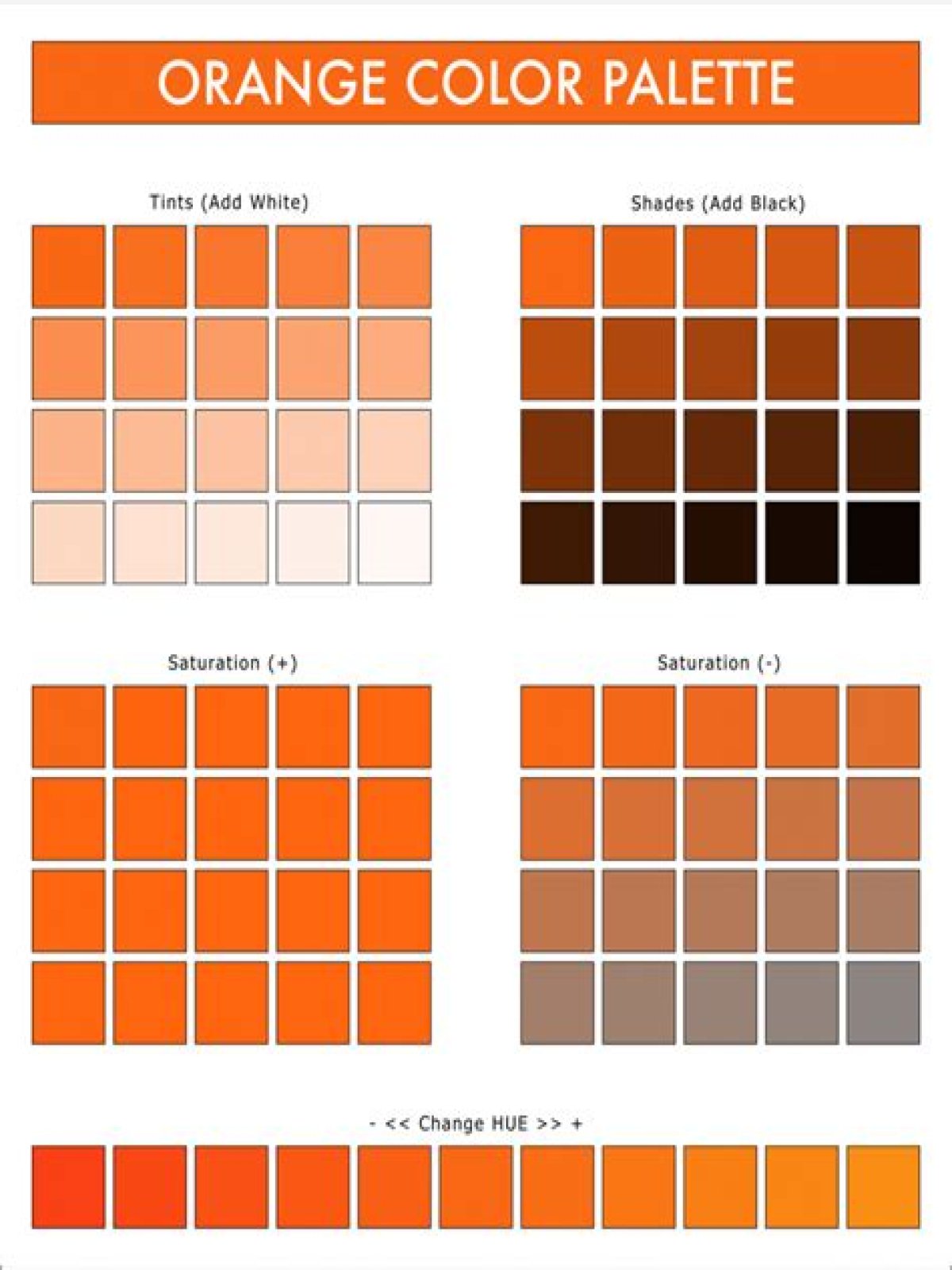 What Colors Make Orange? - How to Mix Different Shades of Orange
