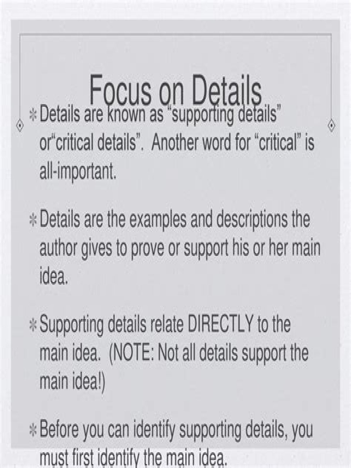 What is another word for critical time?