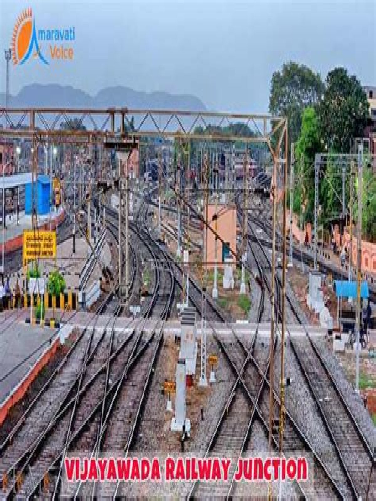 What is railway station code of Vijayawada?