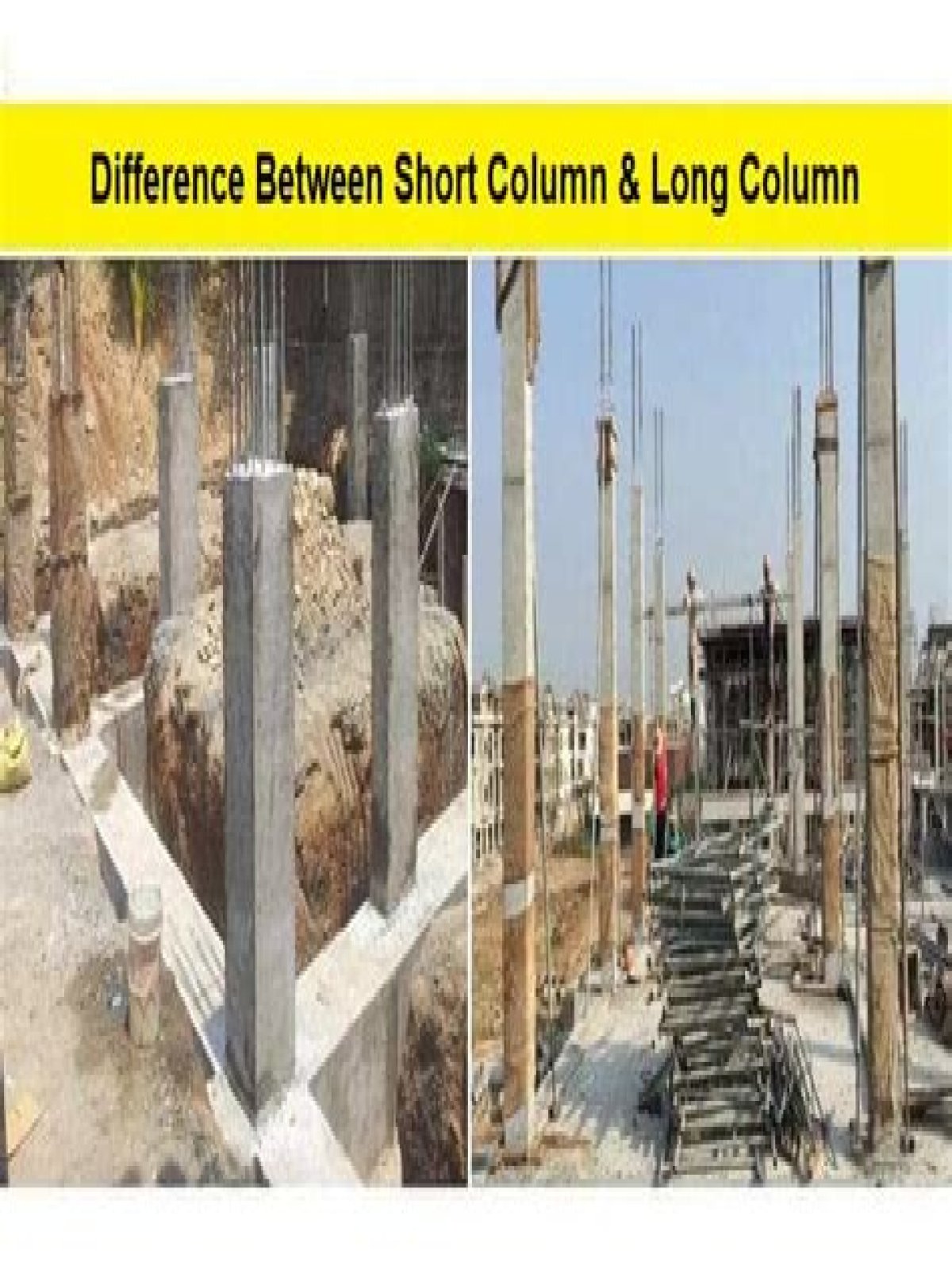 What is the definition of a long column?