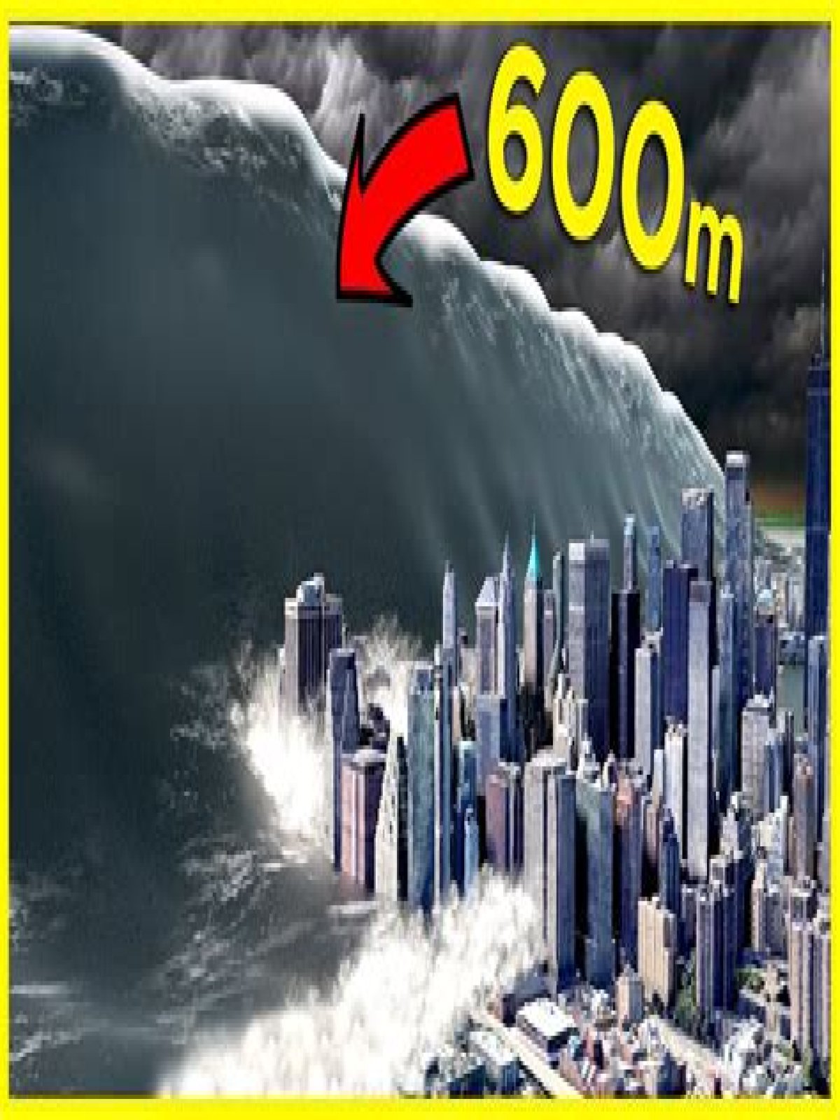 What is the tallest tsunami in history?