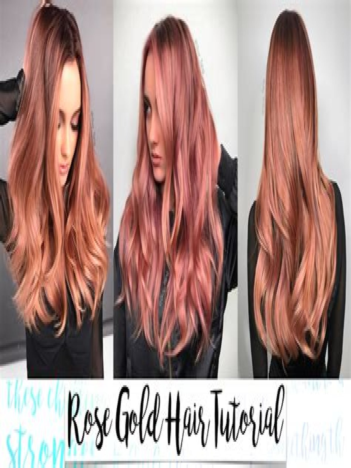 What skin tone suits rose gold hair?