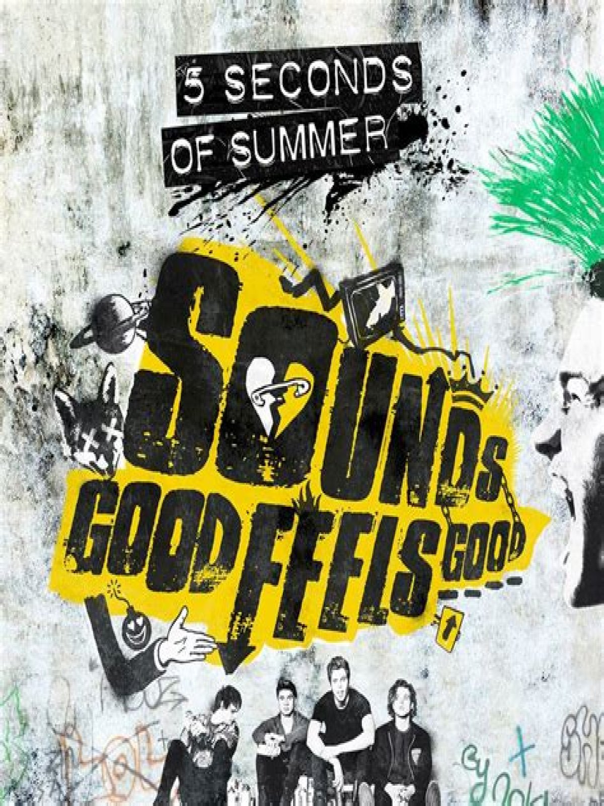 When did 5 seconds of summer release Sounds Good Feels Good?