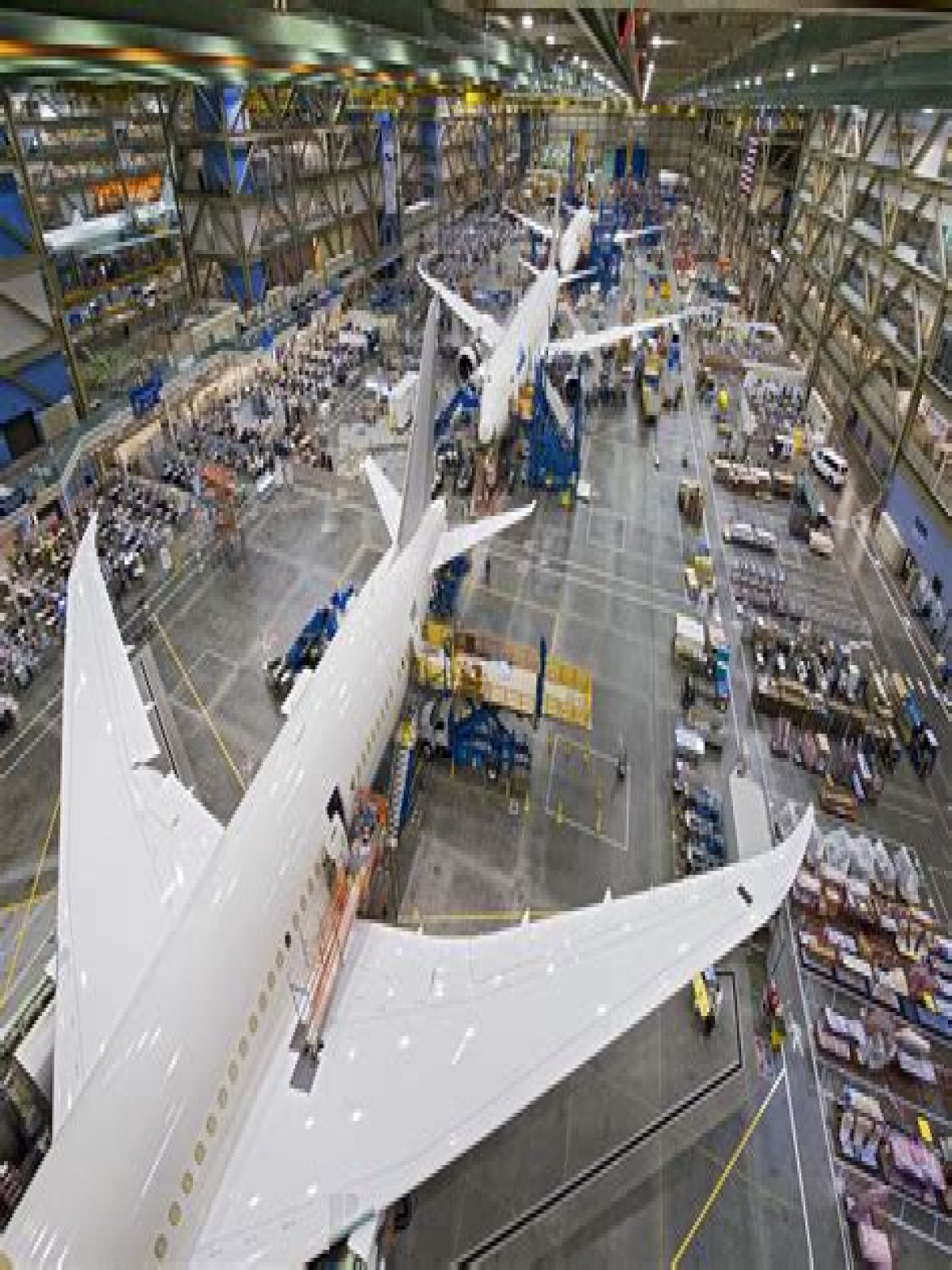 Where are Boeing manufacturing plants?