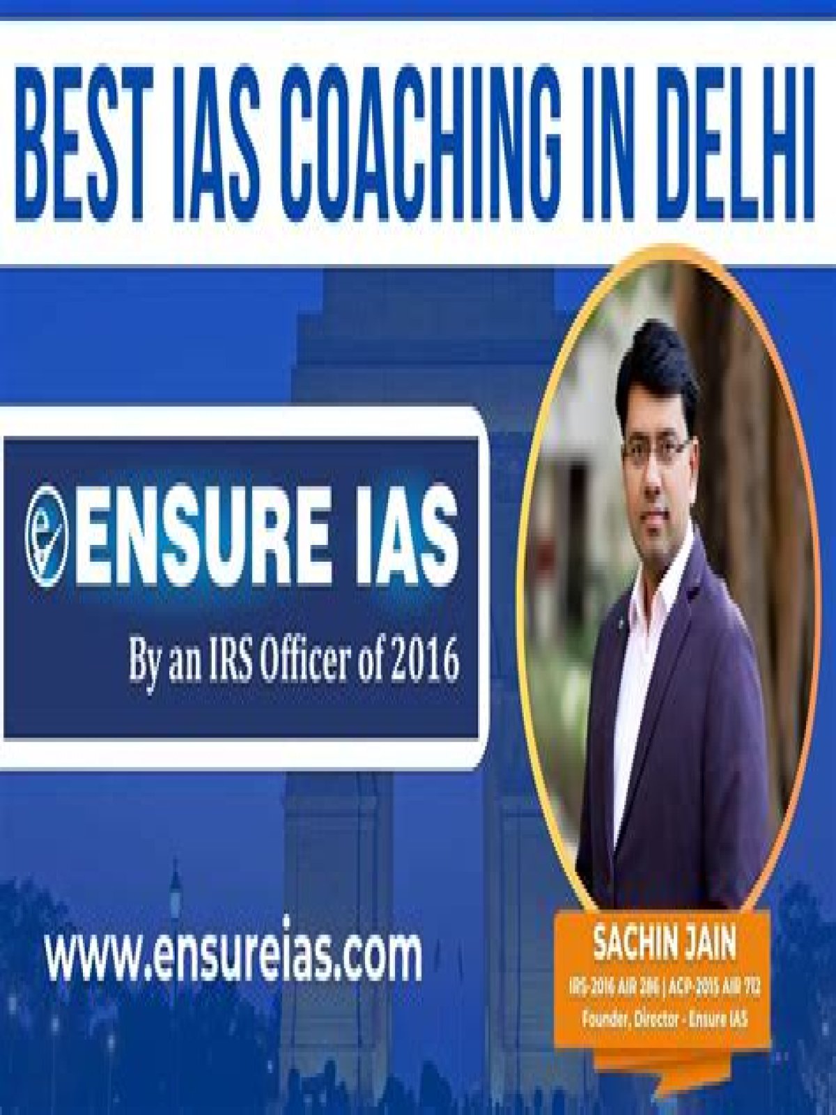 Which is the No 1 IAS coaching in India?